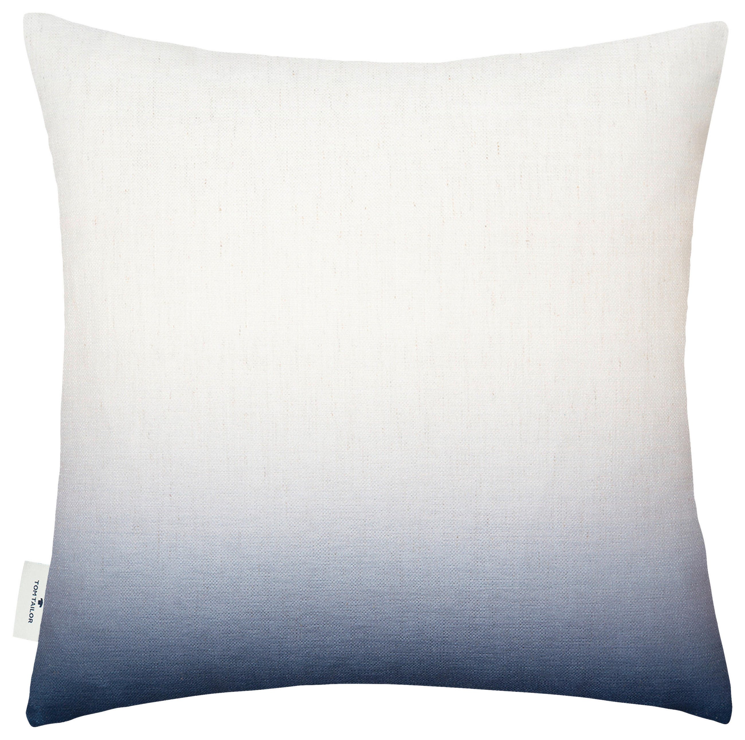 KISSENHÜLLE T-GRADIENT SIGN. Gradient 45/45 cm  - Creme/Weiß, KONVENTIONELL, Textil (45/45cm) - Tom Tailor