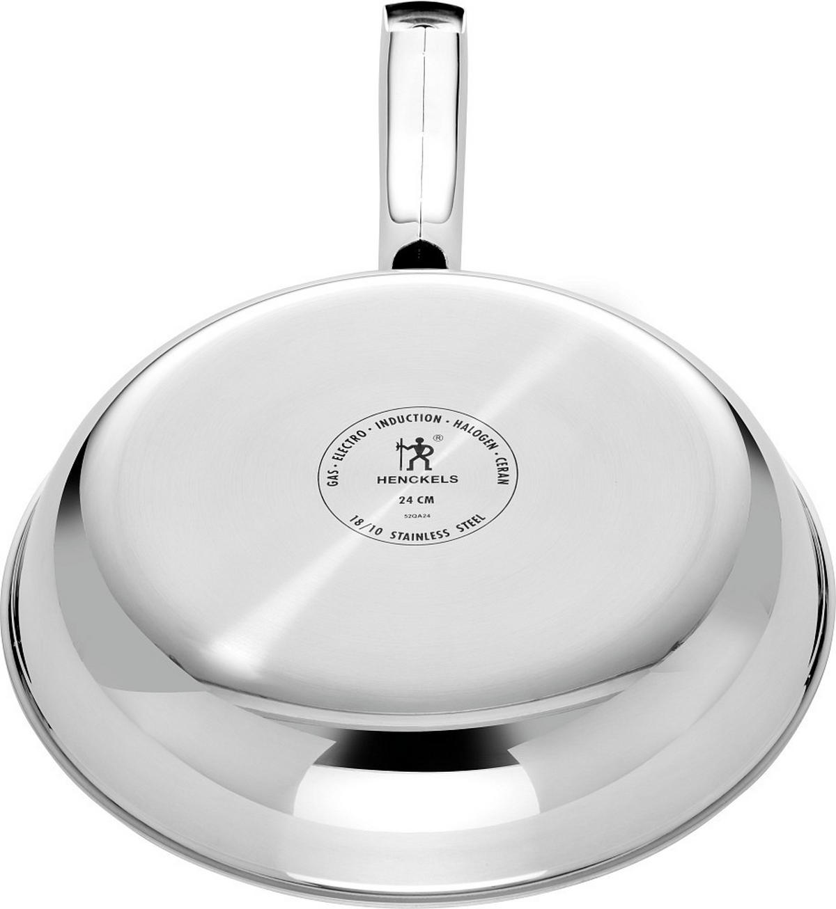PFANNENSET Valley Edelstahl 2-teilig  - Silberfarben, Basics, Metall (20 / 28cm) - Henckels by ZWILLING