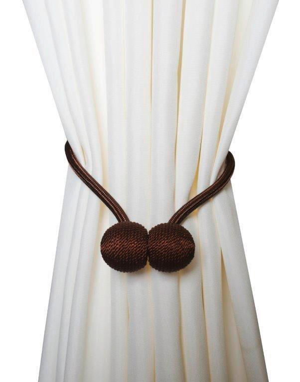DEKORAČNÍ SPONA - hnědá, Basics, kov (45cm) - Homeware