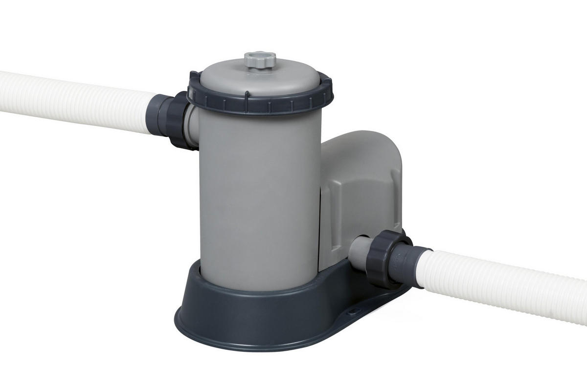 BAZÉN 549/122 cm - modrá/sivá, Basics, kov/plast (549/122cm) - Bestway