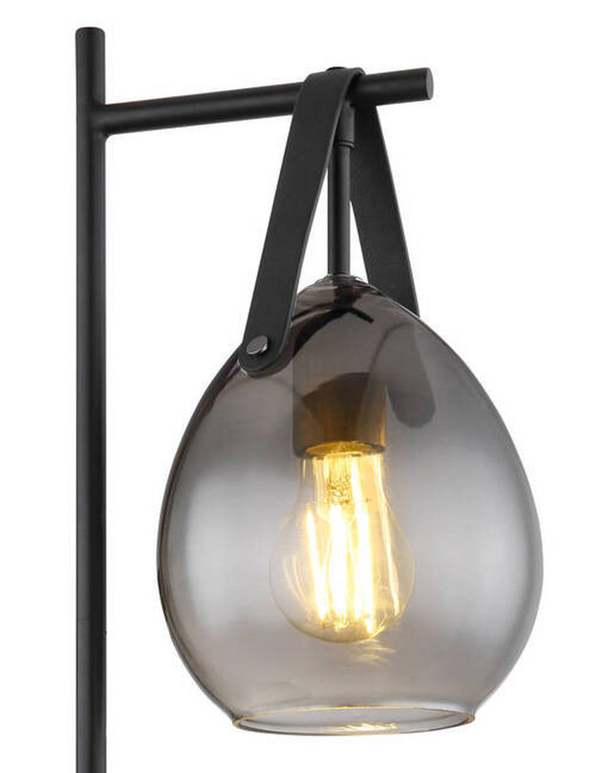 BORDSLAMPA 28/16,5/52 cm   - svart, Design, metall/glas (28/16,5/52cm) - Globo