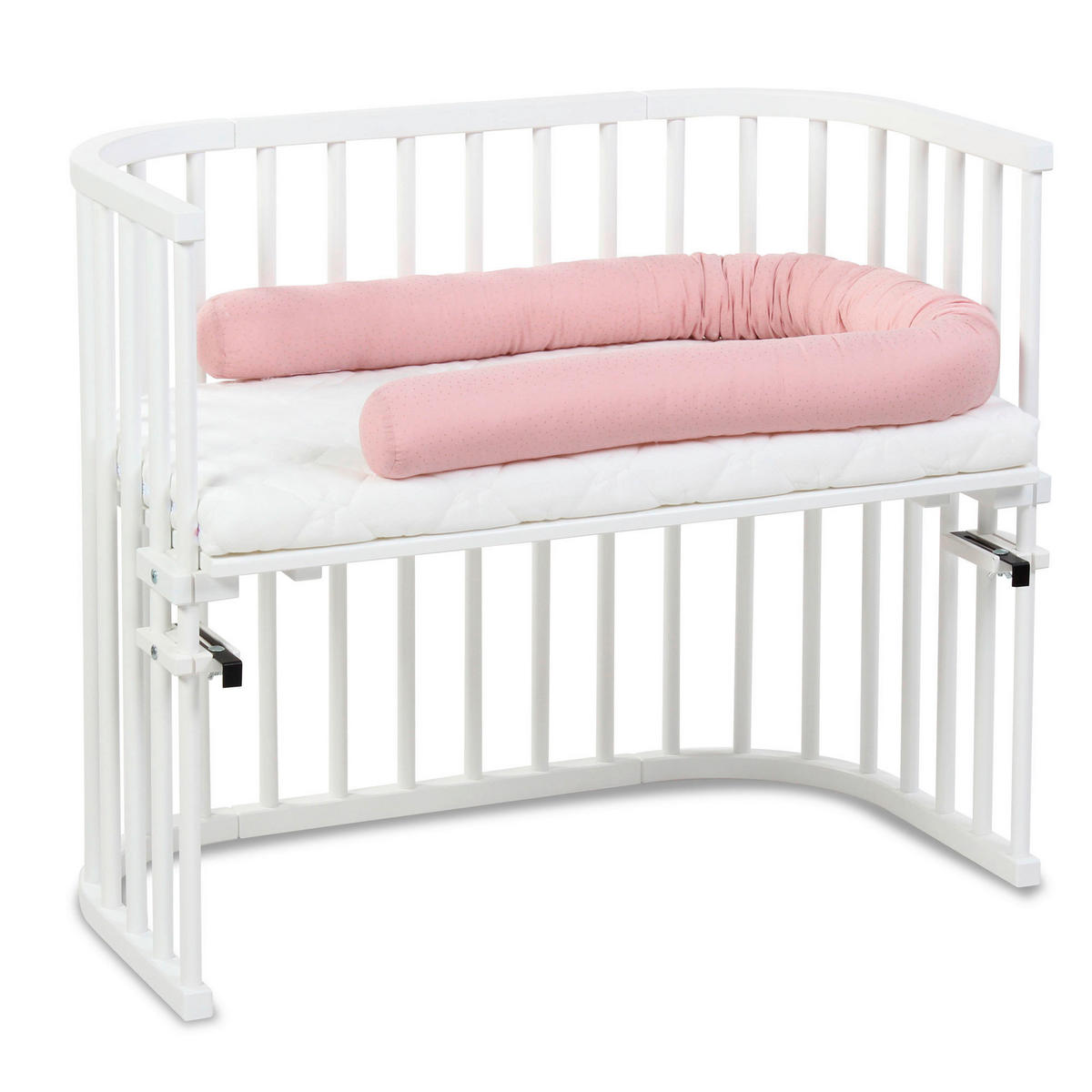 NESTCHENSCHLANGE BABY BAY   9/180 cm  - Rosa, Basics, Textil (9/180cm) - Babybay