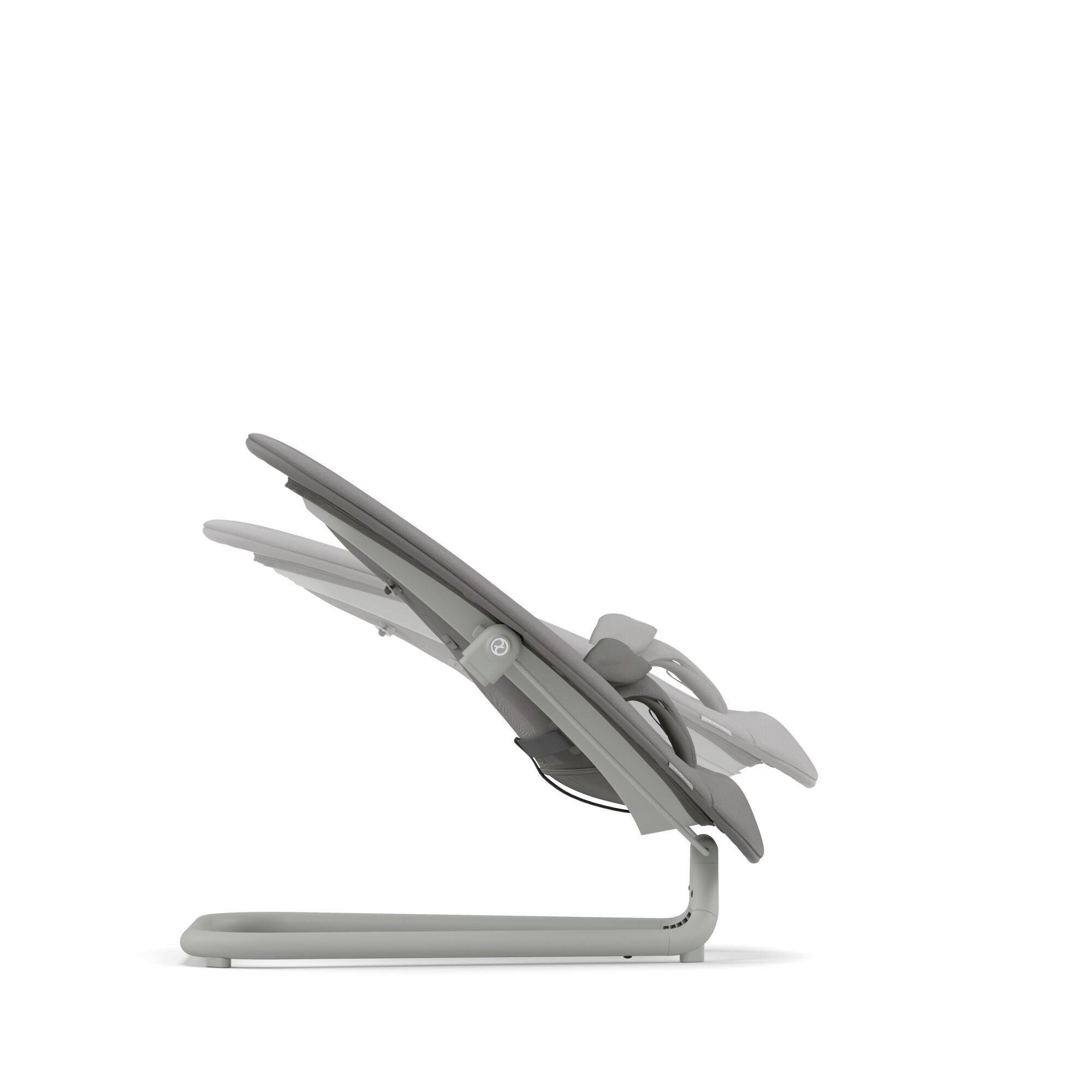 HOCHSTUHLLIEGE Lemo Bouncer  - Grau, Basics, Kunststoff/Textil (61/44/46-55cm) - cybex GOLD