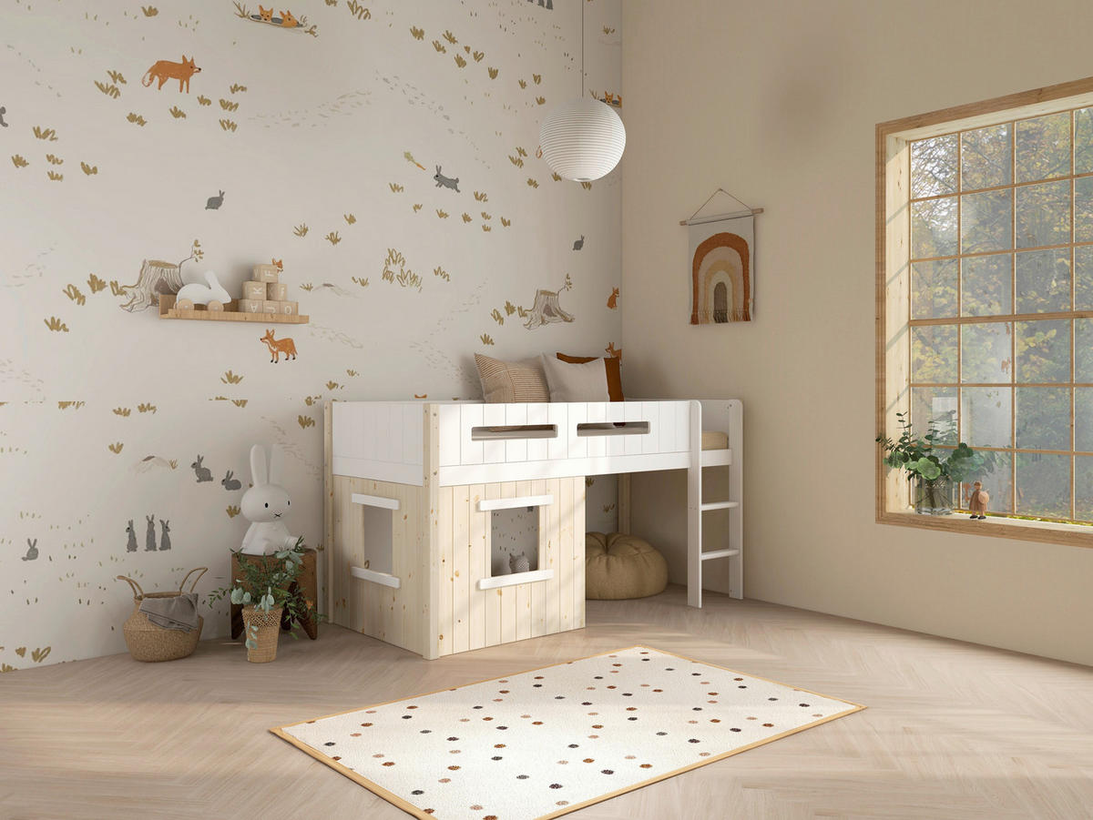 HOCHBETT 90/200 cm  - Kieferfarben, MODERN, Holz (90/200cm) - Chameo