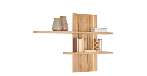 WANDBOARD 142/99/23 cm - Eichefarben, Design, Holz (142/99/23cm) - Novel