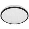 LED-DECKENLEUCHTE 28/7 cm   - Schwarz, Design, Kunststoff (28/7cm) - Briloner