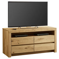 LOWBOARD Wildeiche  131,2/64,1/51,7 cm  - Wildeiche, Design, Holz (131,2/64,1/51,7cm) - Valdera