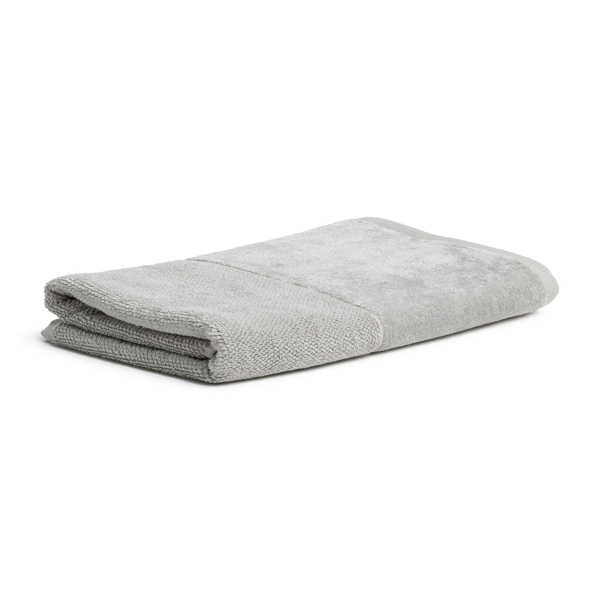 DUSCHTUCH 80/150 cm BAMBOO LUXE  - Hellgrau, Basics, Textil (80/150cm) - Moeve