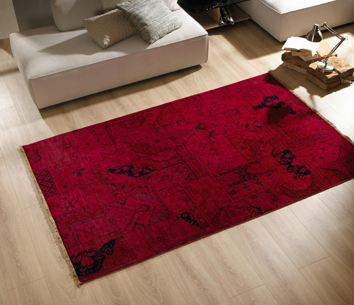 ORIENTALISK MATTA 120/180 cm Ziegler Exklusiv  - mörkrosa, Lifestyle, textil (120/180cm) - Cazaris