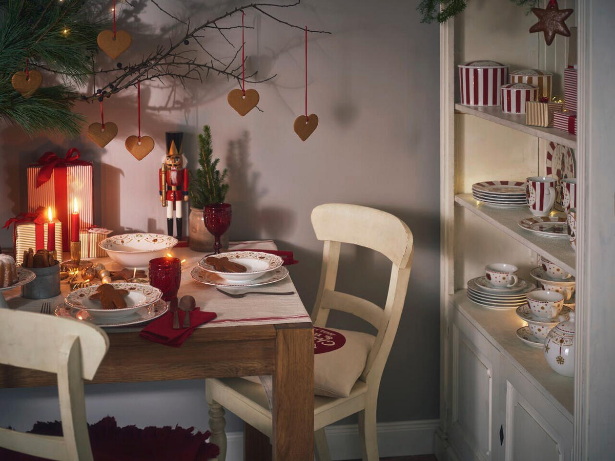 TAFELSERVICE Multicolor Christmas Love - Christmas Love 18-teilig  - Multicolor, Basics, Keramik - Hutschenreuther