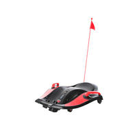 KINDERRODEL mit Akku - Rot/Schwarz, Design, Kunststoff/Metall (64/79/21,3cm)