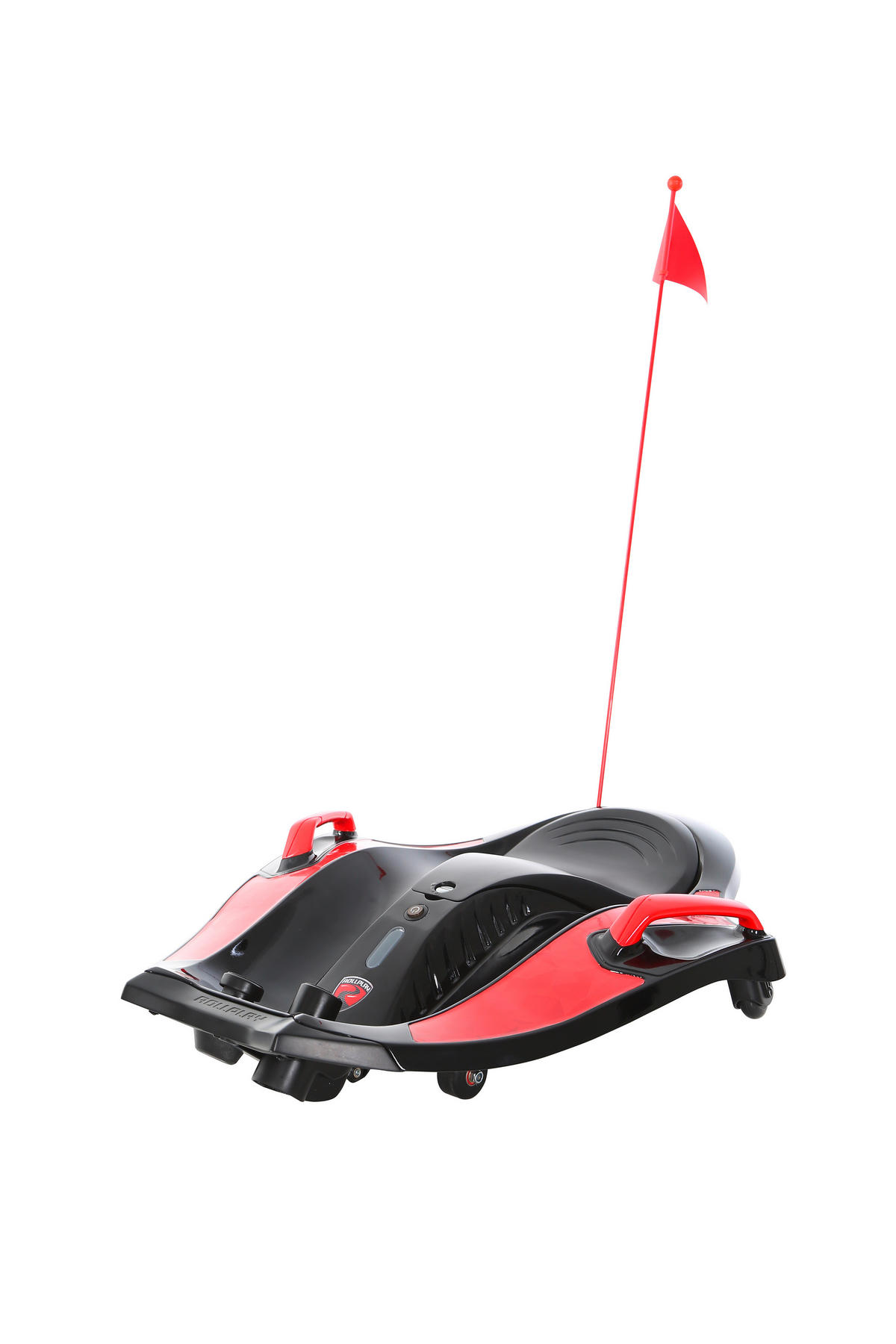 KINDERRODEL mit Akku - Rot/Schwarz, Design, Kunststoff/Metall (64/79/21,3cm)
