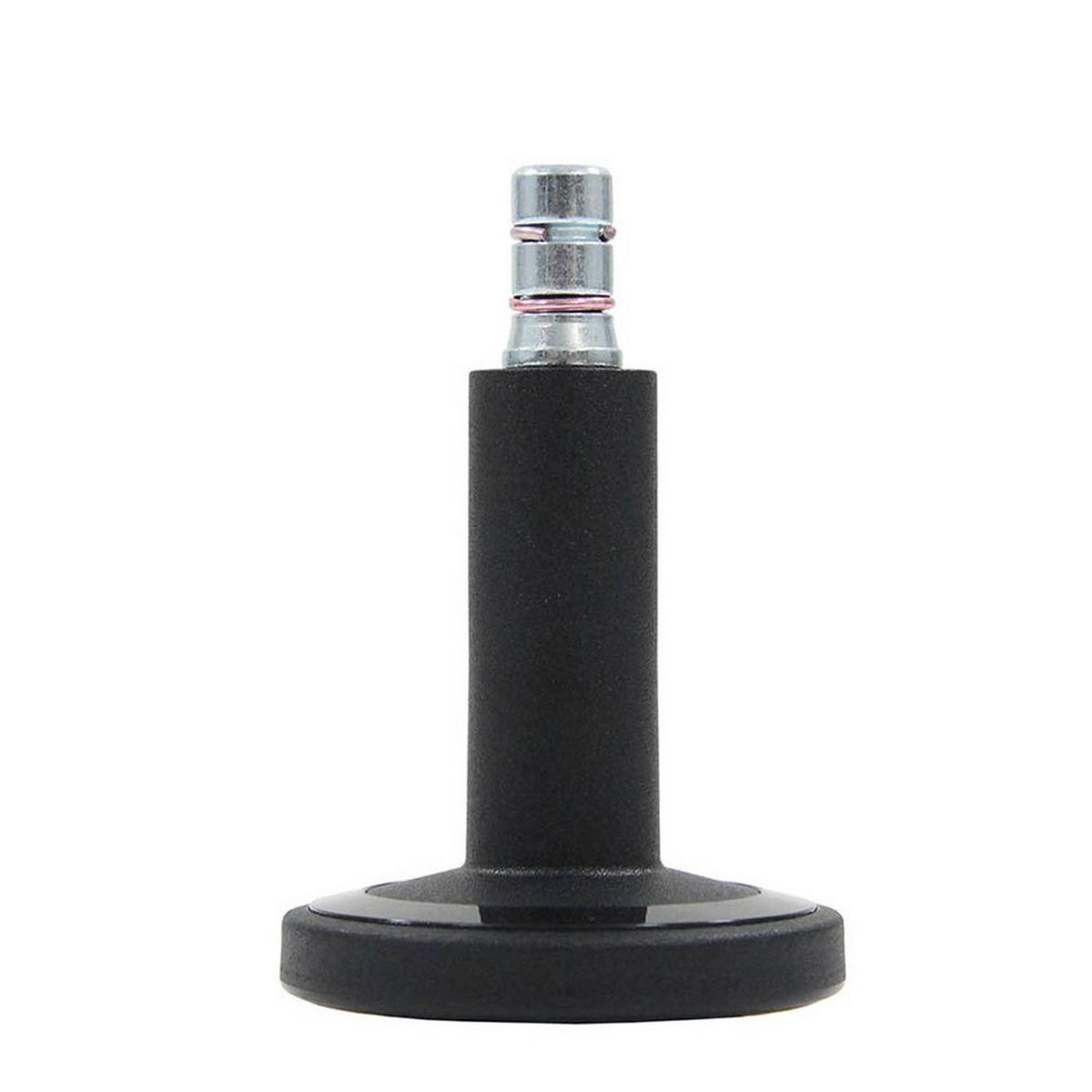 BÜROSTUHLGLEITER - Schwarz, Basics, Kunststoff/Metall (6/6,9/6cm) - MID.YOU