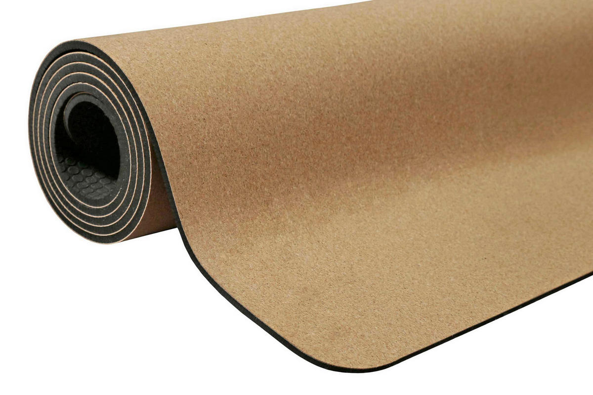YOGAMATTE - Braun, Basics, Holz (60/190cm) - WECON HOME