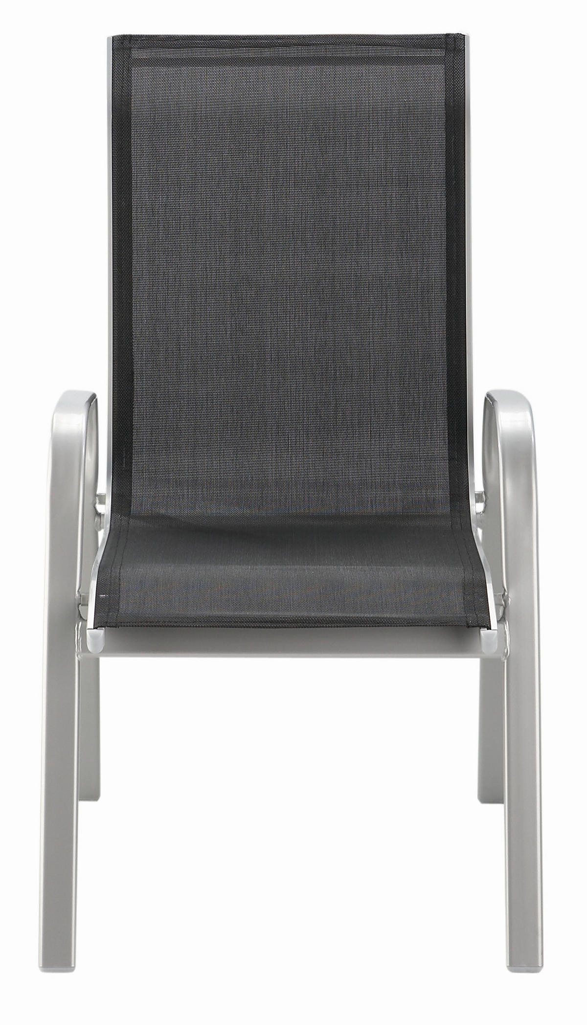 Scaun De Grădină in metal negru  - negru, Design, metal (55/96/72cm) - Xora