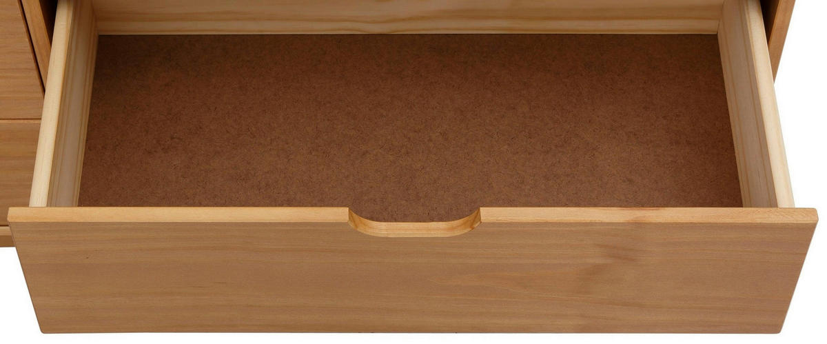 KOMMODE POZNAN, 150/75/39 cm, 6 Schublade(n)  - Naturfarben, Design, Holz (150/75/39cm) - Livetastic
