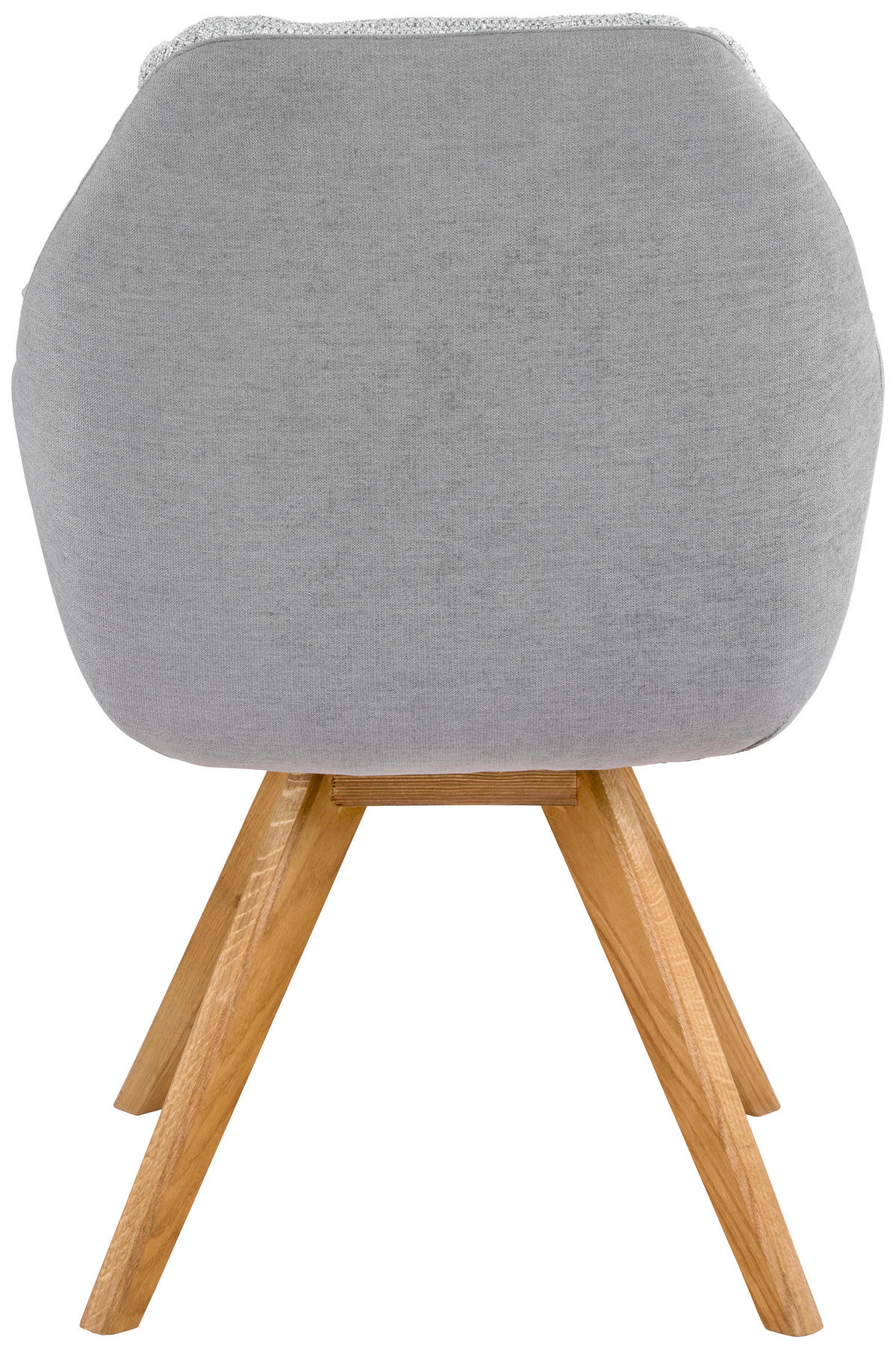 ARMLEHNSTUHL  in Flachgewebe  - Wildeiche/Anthrazit, Design, Holz/Textil (65/85/68cm) - Linea Natura