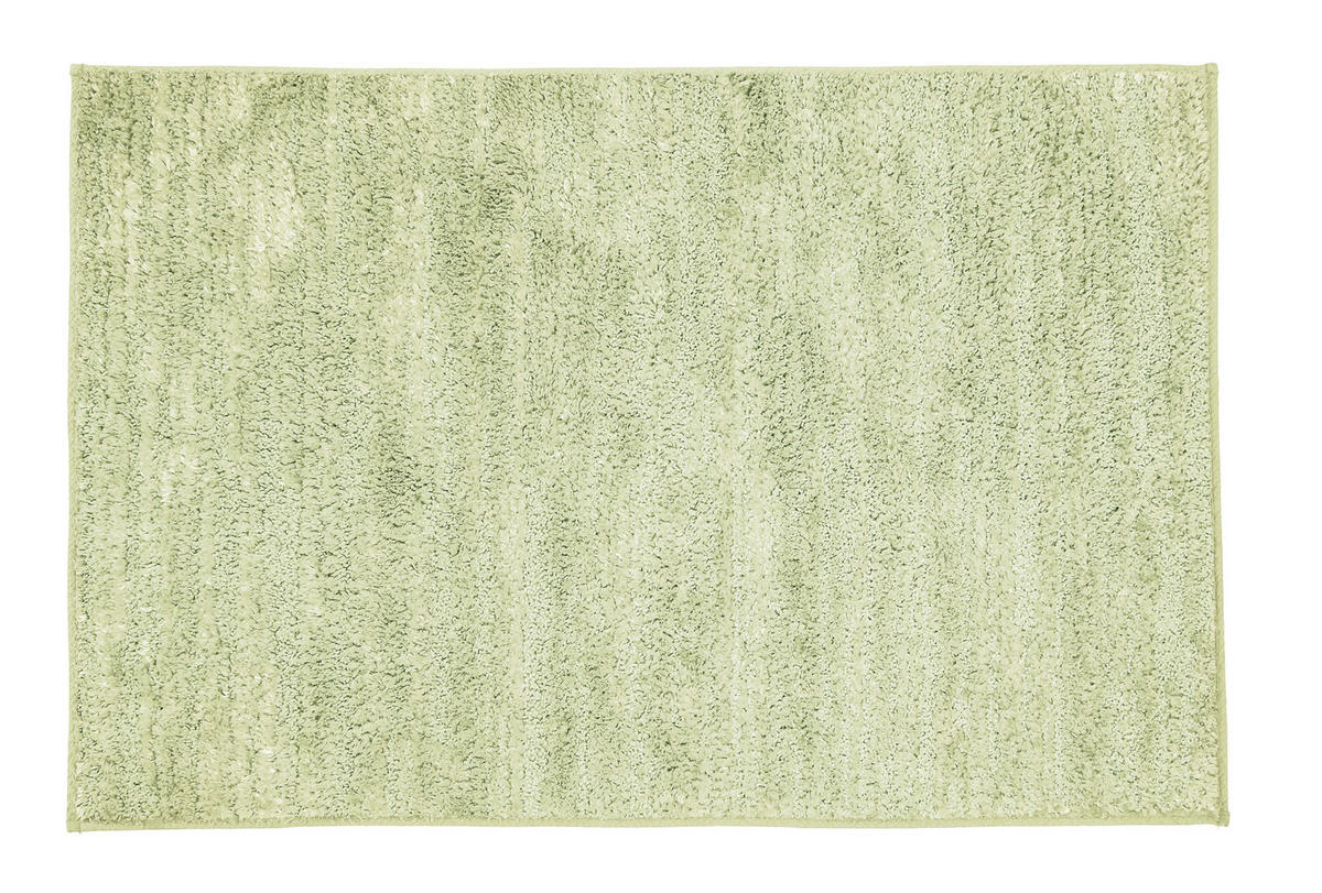 COVOR DE BAIE  55/65 cm  verde deschis, verde   - verde deschis/verde, Basics, plastic/textil (55/65cm) - Kleine Wolke
