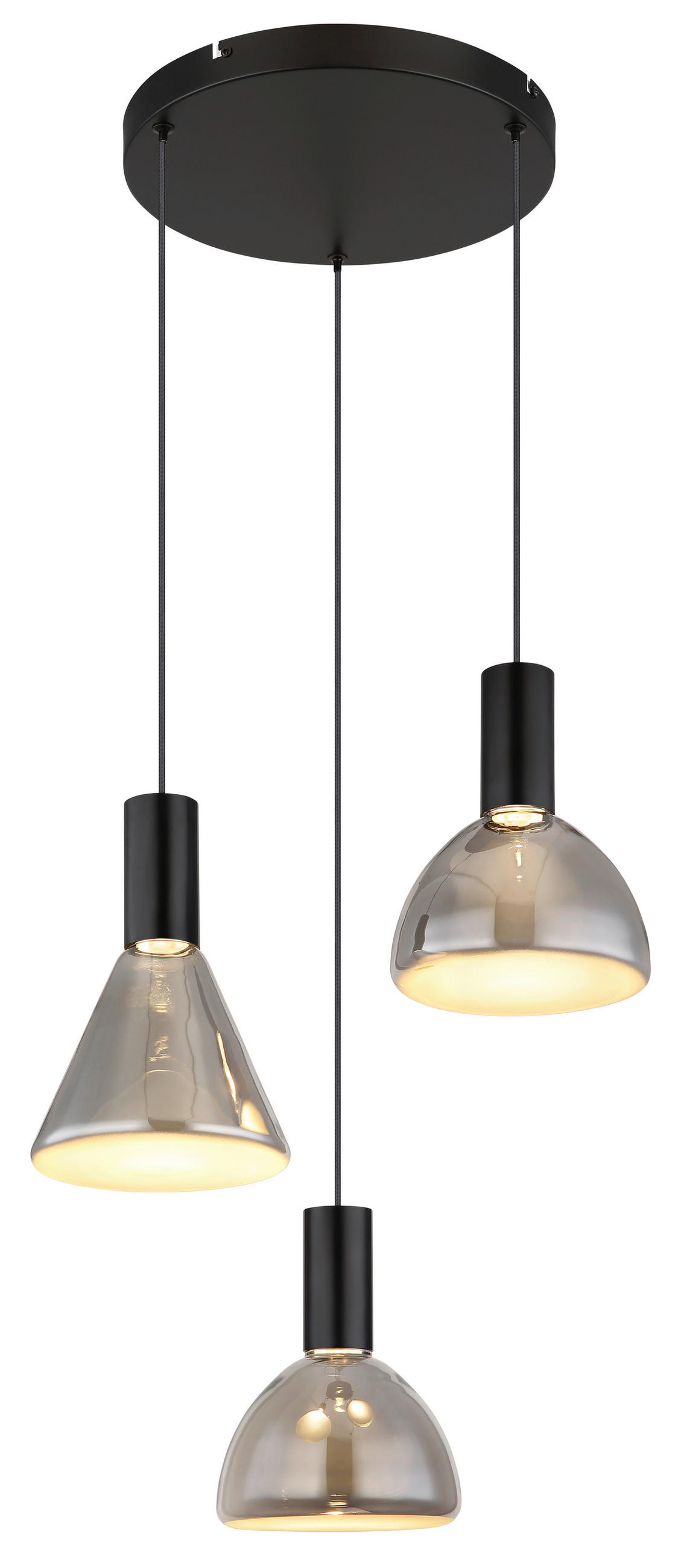 ZÁVĚSNÉ LED SVÍTIDLO, 42/150 cm  - Design (42/150cm) - Globo