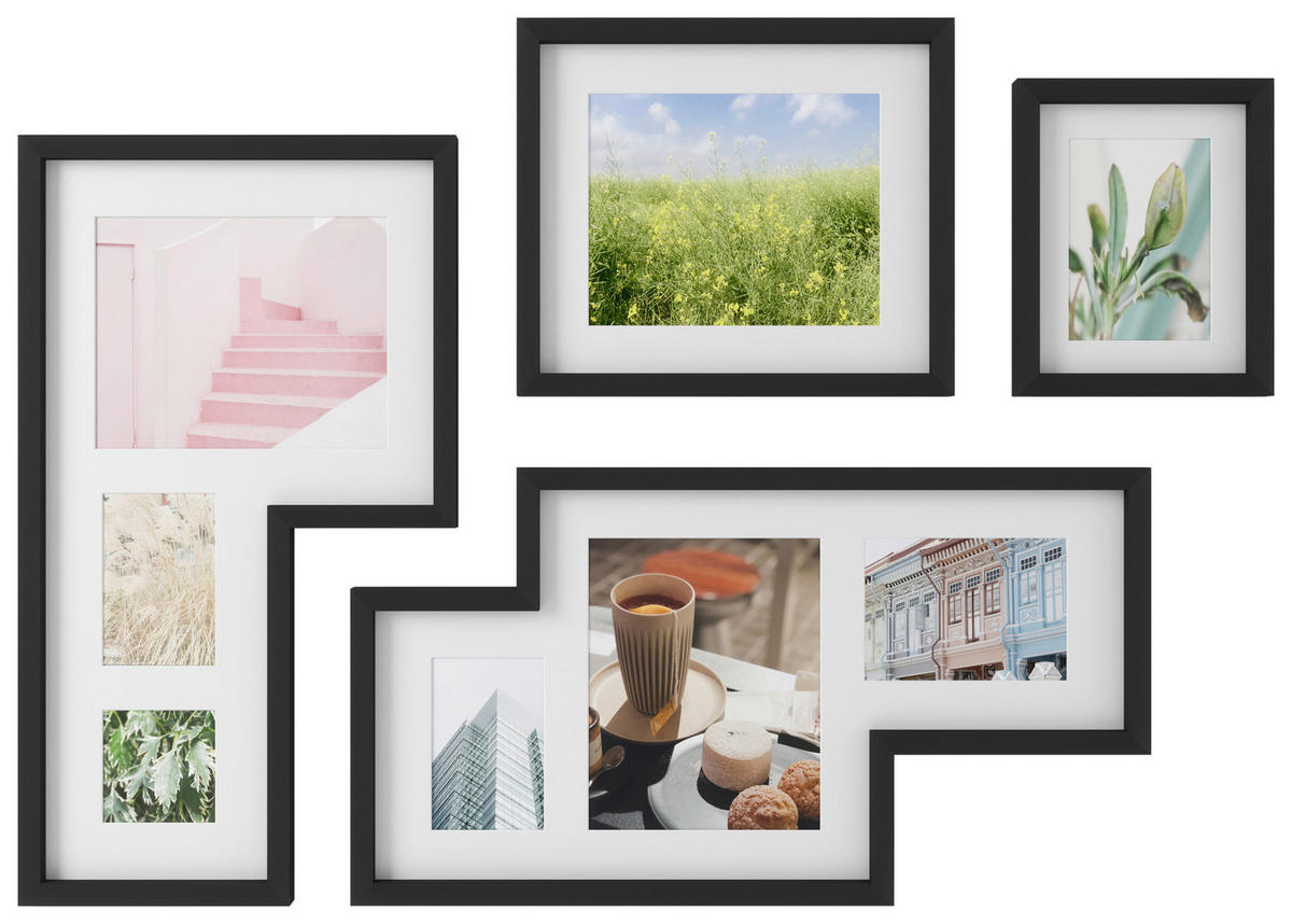 COLLAGERAM 8,3/38,4/69,2 cm  - svart, Design, plast (8,3/38,4/69,2cm) - Umbra