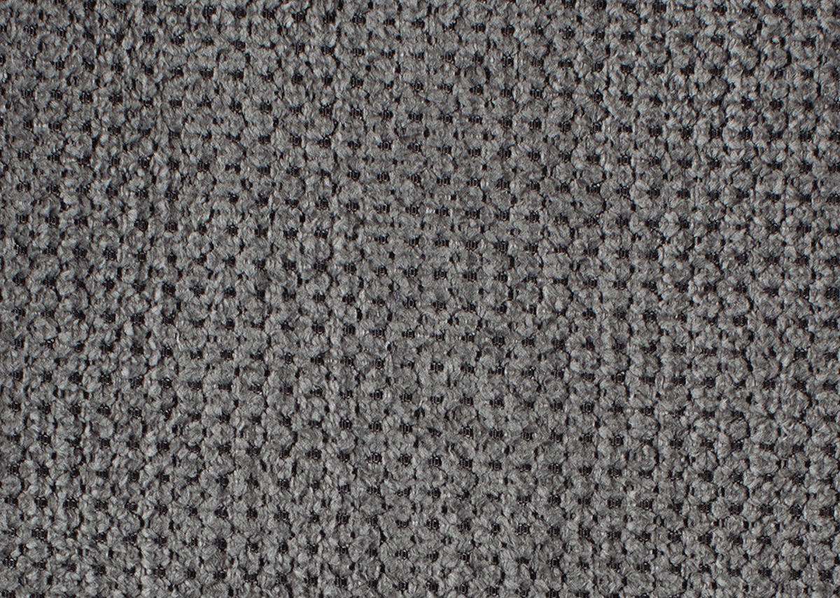 ECKSOFA in Chenille Grau  - Chromfarben/Grau, Design, Textil/Metall (260/310cm) - Beldomo Speed