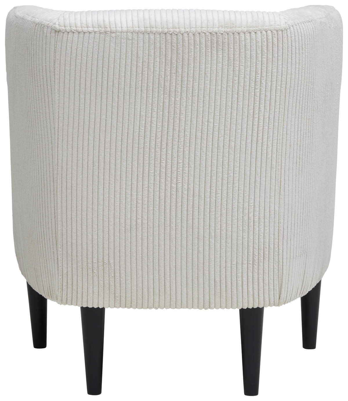 SESSEL in Cord Beige  - Beige/Schwarz, Lifestyle, Holz/Textil (70/70/75cm)