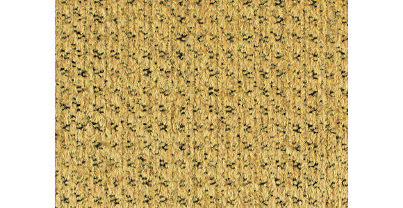 ECKSOFA Senfgelb Chenille - Chromfarben/Senfgelb, KONVENTIONELL, Textil/Metall (227/329cm) - Carryhome