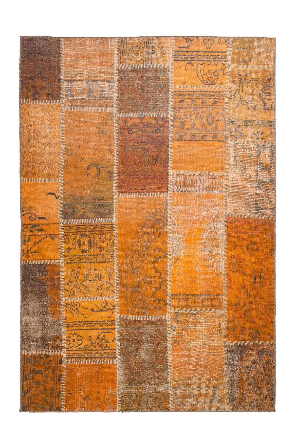 FLACHWEBETEPPICH 75/150 cm Faye 525 Gold Goldfarben  - Goldfarben, Basics, Textil (75/150cm) - Novel