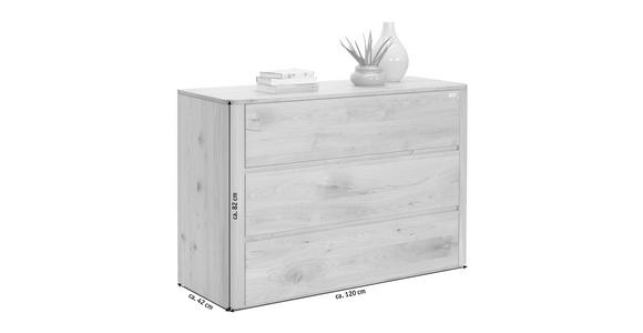 SIDEBOARD Wildeiche massiv Eichefarben  - Eichefarben, KONVENTIONELL, Holz (120/82/42cm) - Valnatura