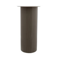 KERZENHALTER - Taupe/Goldfarben, Trend, Metall (25/60/25cm) - Kayoom