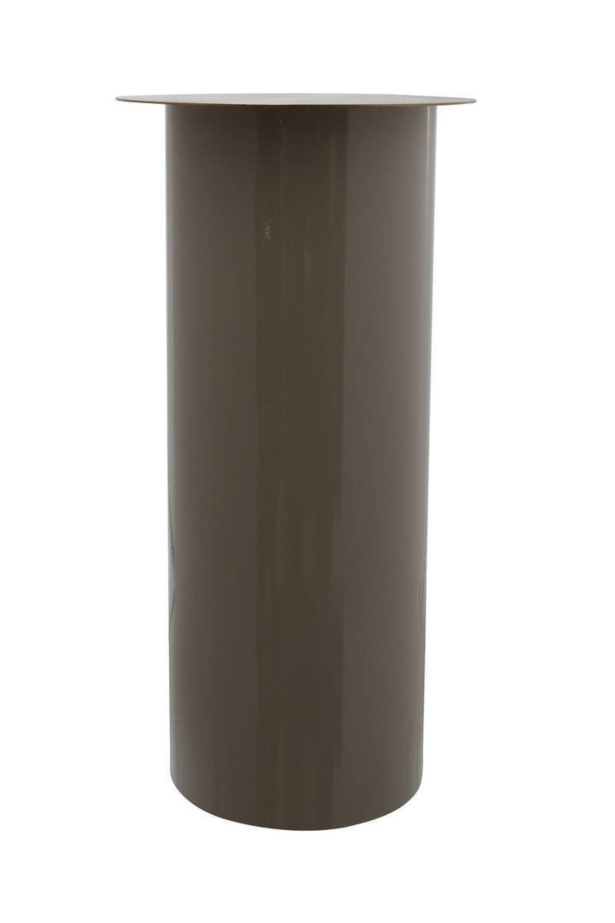 KERZENHALTER - Taupe/Goldfarben, Trend, Metall (25/60/25cm) - Kayoom
