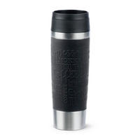 THERMOBECHER TRAVEL MUG 0,5 L  - Basics, Kunststoff/Metall (0,5l) - Emsa