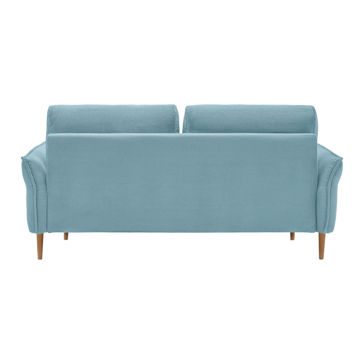 3-SITS SOFFA i manchester petrol  - petrol/naturfärgad, Modern, trä/textil (183/85/92cm) - MID.YOU