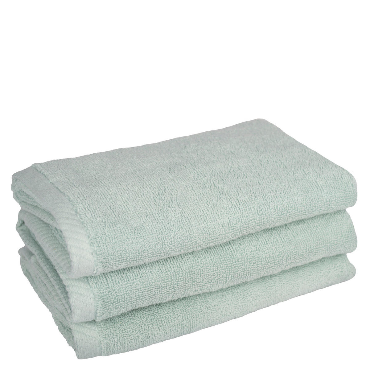 FROTTIERSET TIAGO Mintgrün 3-teilig  - Mintgrün, Basics, Textil (30/30cm) - Zoeppritz