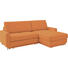 WOHNLANDSCHAFT in Textil Orange - Naturfarben/Orange, KONVENTIONELL, Holz/Textil (250/158cm) - Venda WOHNLANDSCHAFT in Textil Orange - Naturfarben/Orange, KONVENTIONELL, Holz/Textil (250/158cm) - Venda
