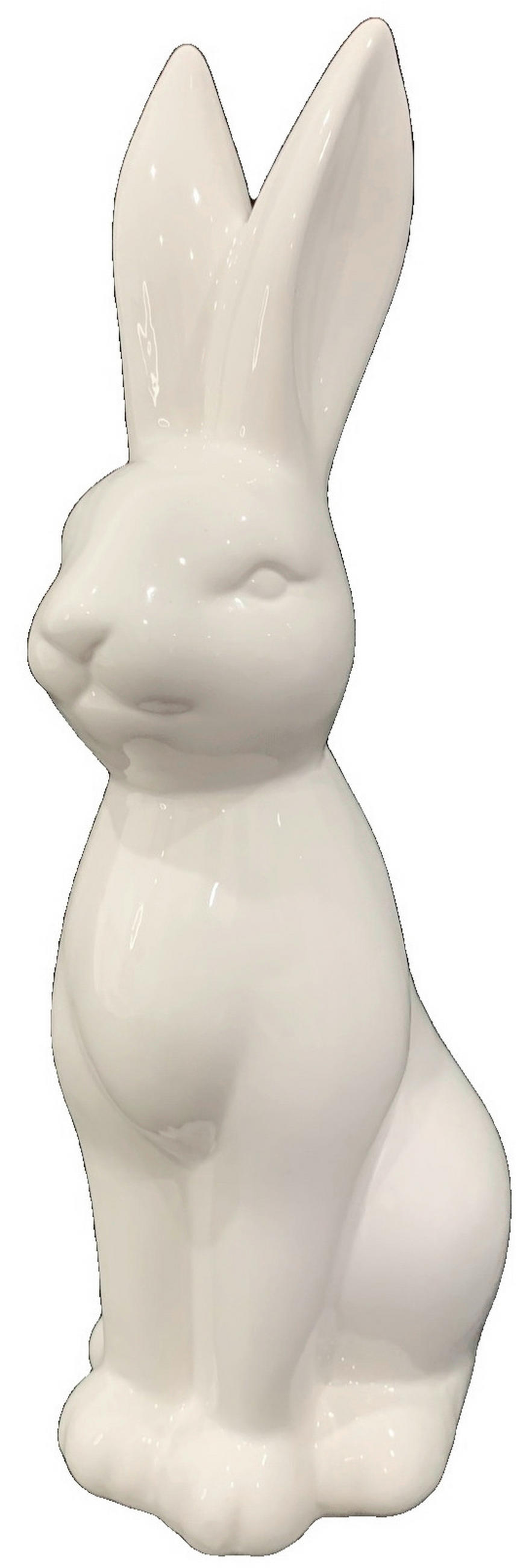 DEKOHASE - Weiss, Lifestyle, Keramik (11,7/25,7/8,3cm)