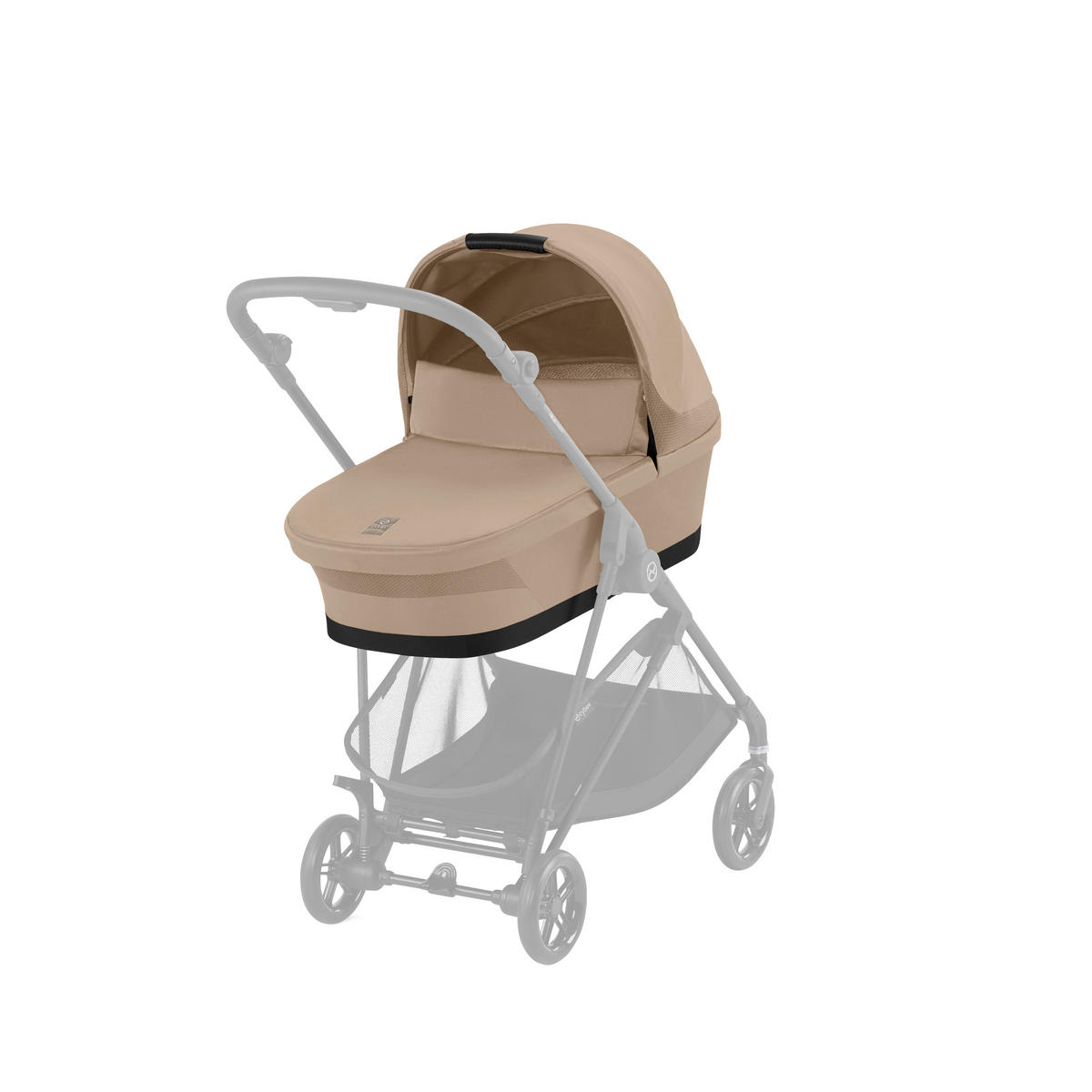 LIEGEWANNE Melio  - Beige, Basics, Textil (84.5/33/20cm) - cybex GOLD