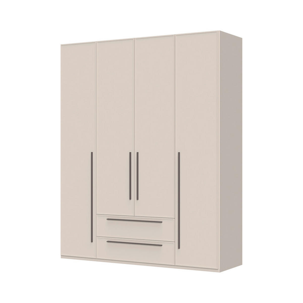 ORMAR SA KLASIČNIM VRATIMA  182/224/56 cm  - Dizajnerski, pločasti materijal/plastika (182/224/56cm)