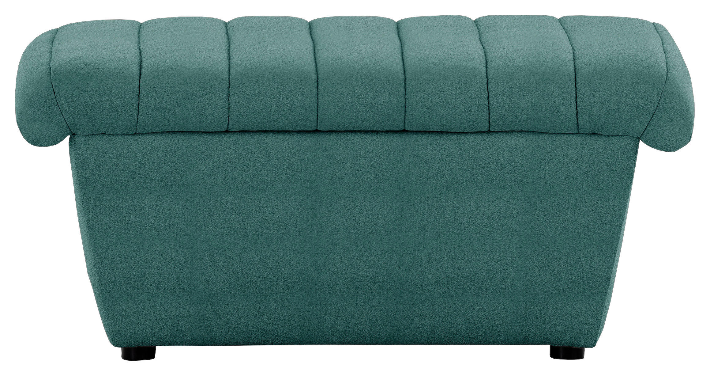 HOCKER Webstoff Grün  - Schwarz/Grün, Design, Kunststoff/Textil (90/43/105cm) - LOOKS by W.Joop