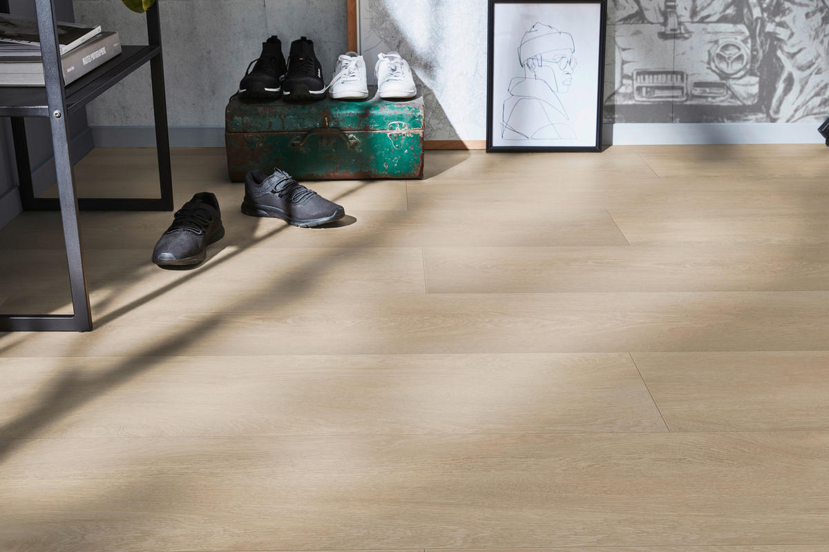 LAMINATBODEN Exquisit Plus  - Eichefarben, KONVENTIONELL, Holz (138.0/24.4/0.8cm)