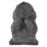 SCHAFFELL 60/90 cm Dunkelgrau  - Dunkelgrau, Trend, Fell (60/90cm) - Linea Natura
