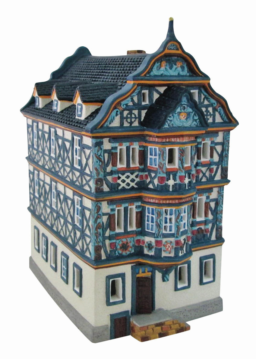 XXXLutz Dekohaus Mehrfarbig 11x17x21 cm