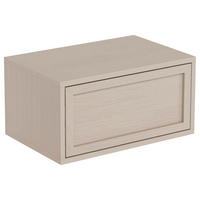 NACHTSCHRANK 46/23/30 cm  - Eiche grau, MODERN, Holzwerkstoff (46/23/30cm) - VanDerken