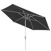 SONNENSCHIRM 305 cm Anthrazit  - Anthrazit/Silberfarben, KONVENTIONELL, Textil/Metall (305/305cm) - Doppler