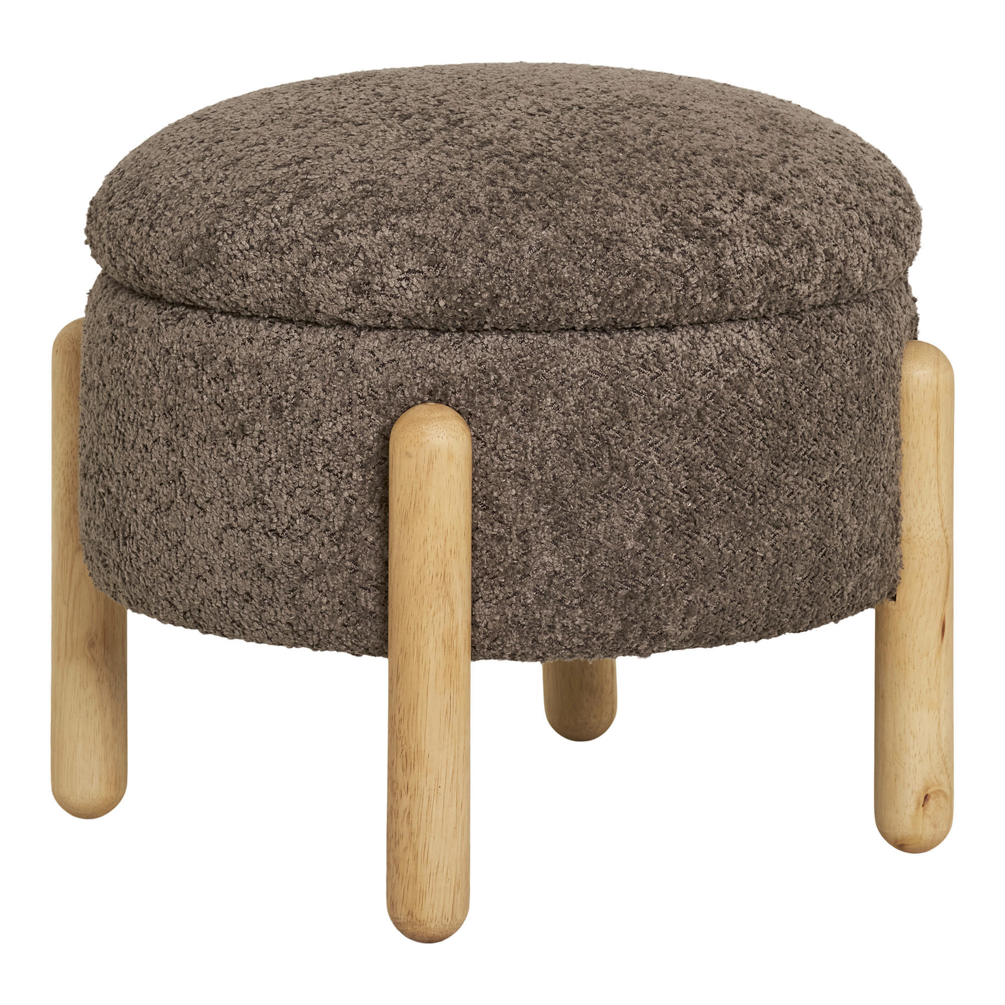 PALL i trä, plast brun  - brun, Design, trä/plast (45/36/45cm)