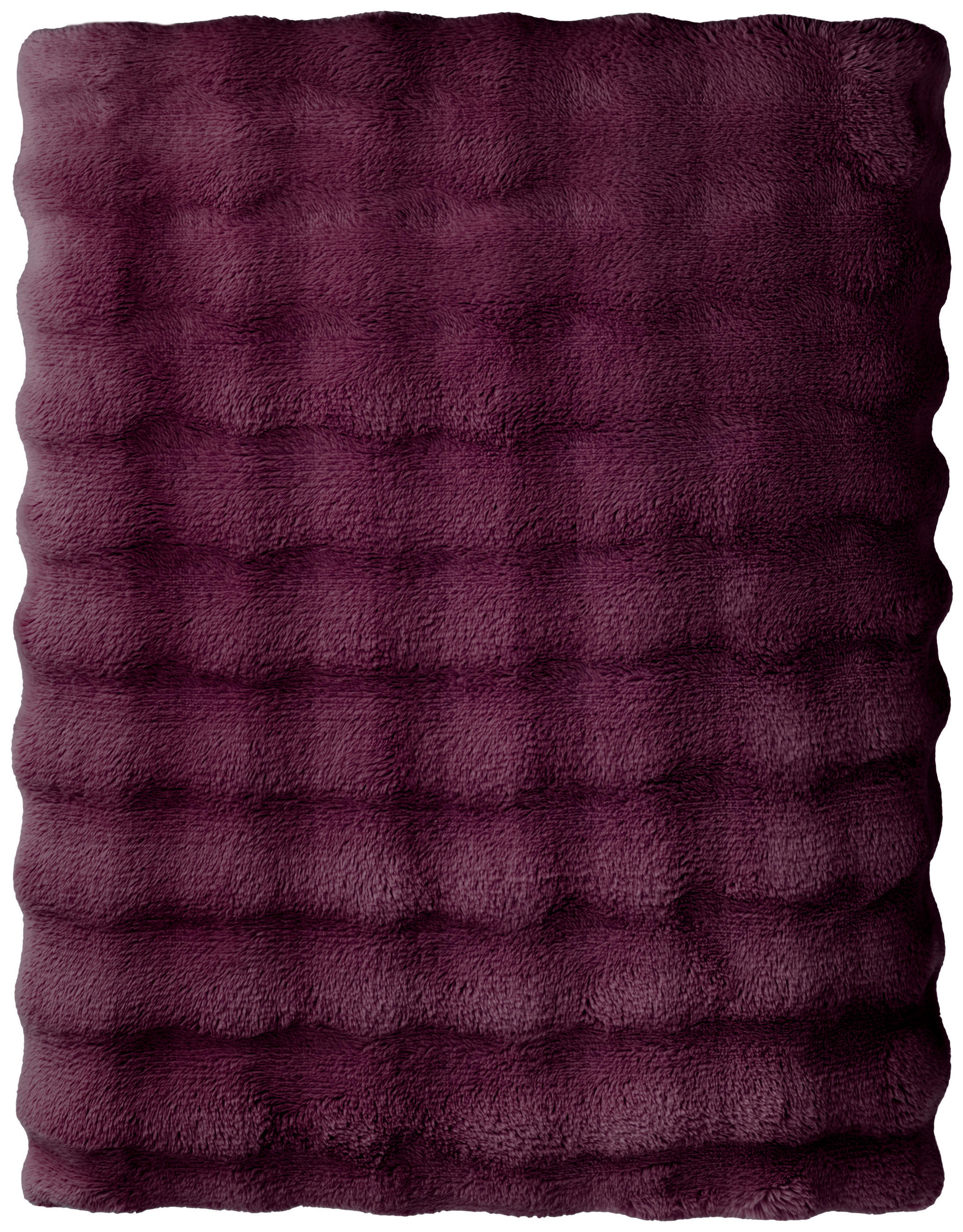 Pătură 150/200 cm  - bordo, Basics, textil (150/200cm) - MISTRAL
