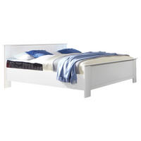 BETT 180/200 cm,  in Weiß,  - Weiß, KONVENTIONELL (180/200cm) - Boxxx