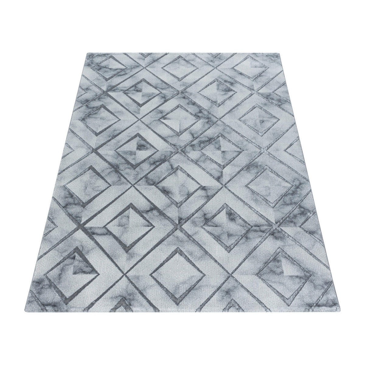 TKANI TEPIH 140/200 cm   srebrne boje  Naxos 3811 silber  - srebrne boje, Design, tekstil (140/200cm)