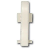 SOCKELLEISTENVERBINDUNGSSTÜCK Weiß  - Weiß, Basics, Kunststoff (4cm) - Homeware