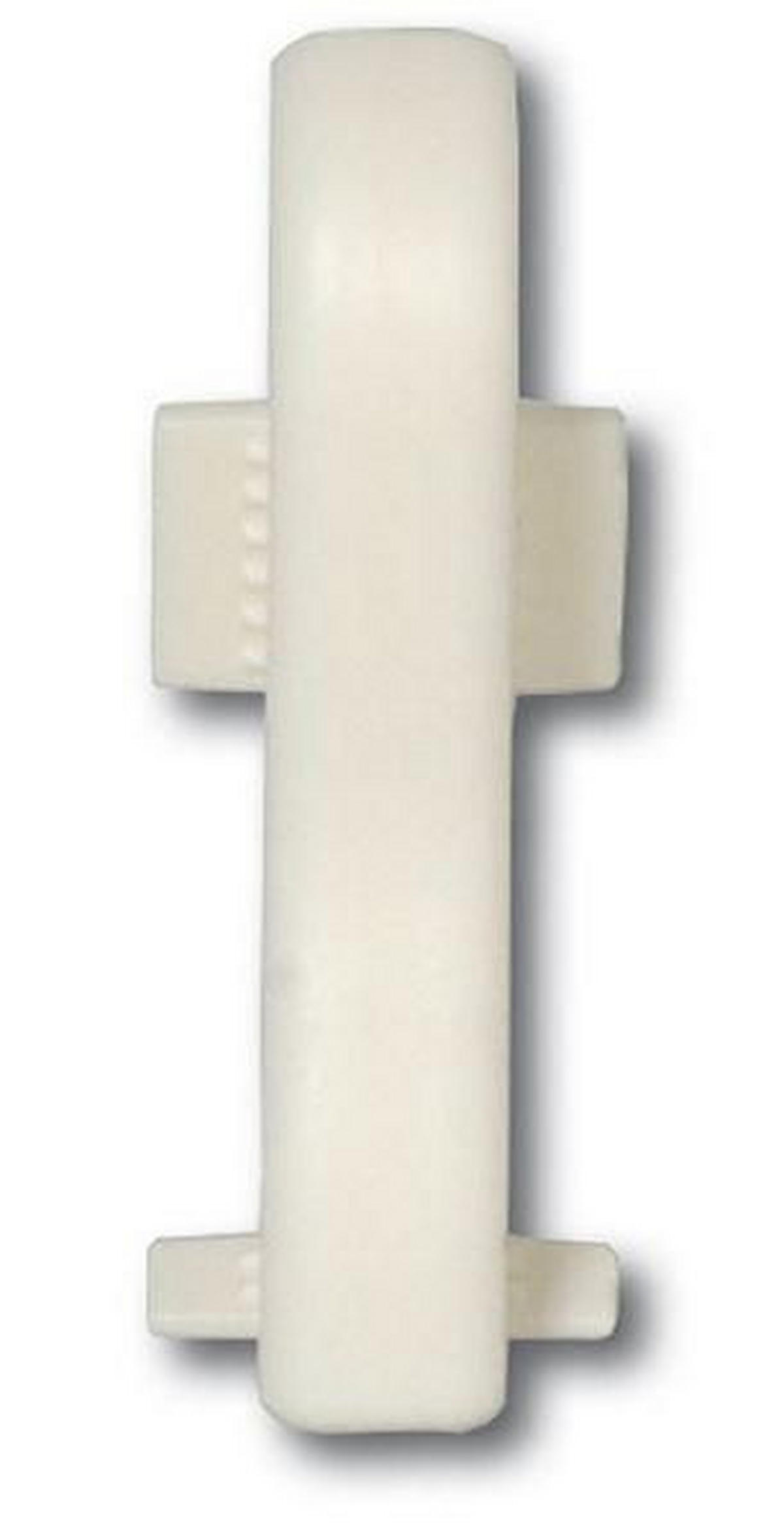 SOCKELLEISTENVERBINDUNGSSTÜCK Weiß  - Weiß, Basics, Kunststoff (4cm) - Homeware